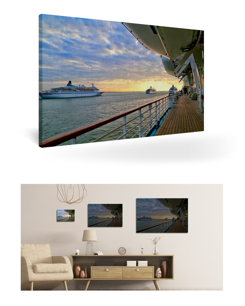 Bremerhaven, Deutschland mit Phoenix Reisen Flotte