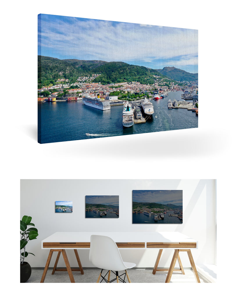 Bergen, Norwegen mit MS Artania