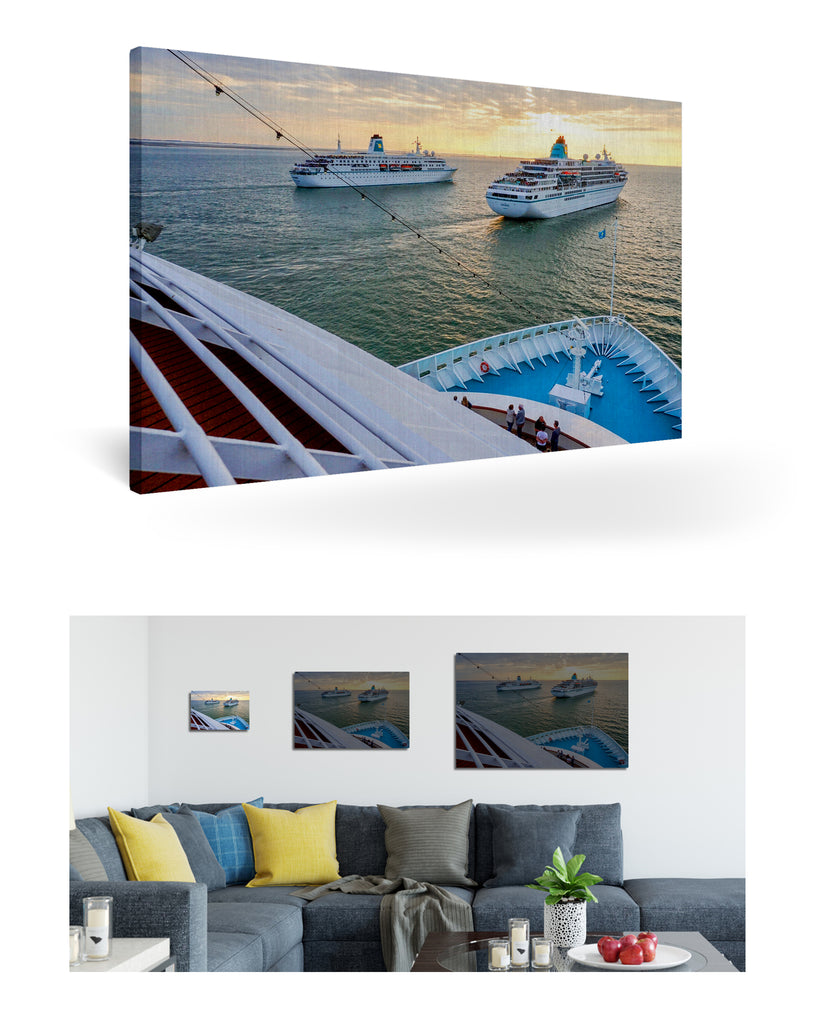 Bremerhaven, Deutschland mit Phoenix Reisen Flotte