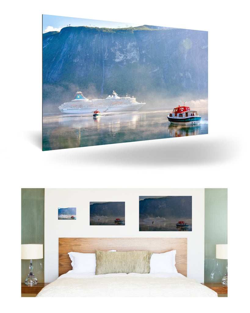 Nauste, Norwegen mit MS Artania