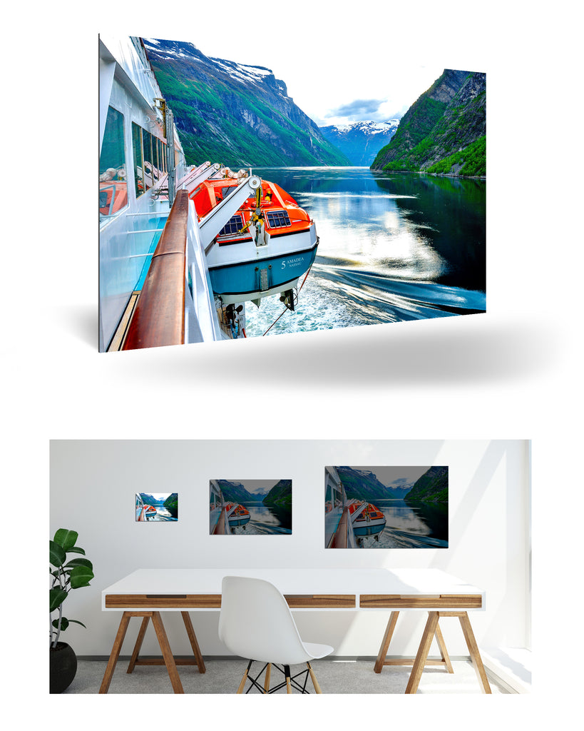 Geiranger, Norwegen mit MS Amadea