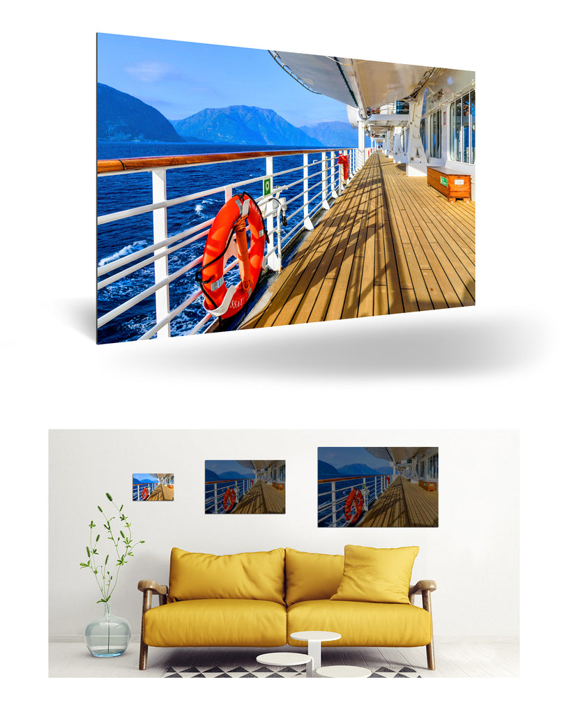 Eidfjord, Norwegen mit MS Amera