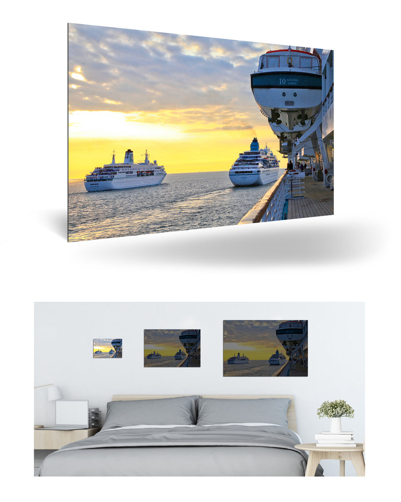 Bremerhaven, Deutschland mit Phoenix Reisen Flotte