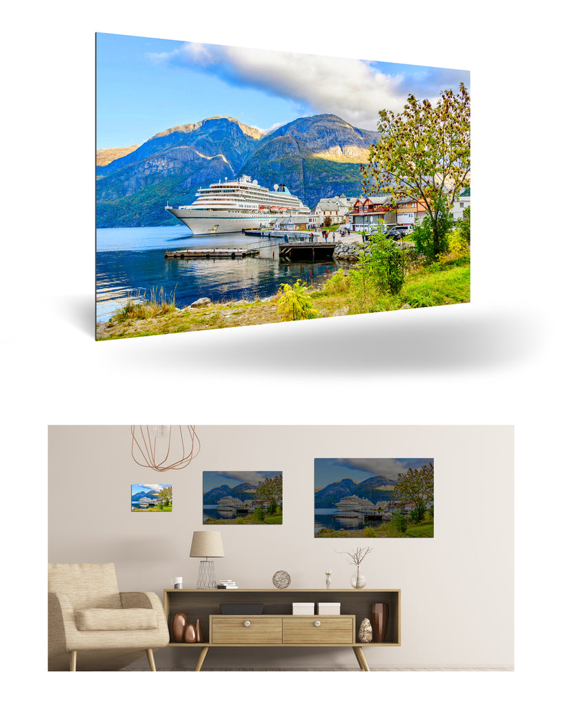 Eidfjord, Norwegen mit MS Amera