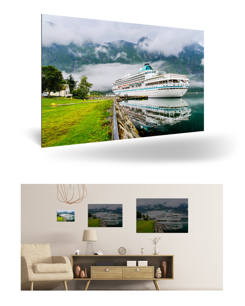 Eidfjord, Norwegen mit MS Amera