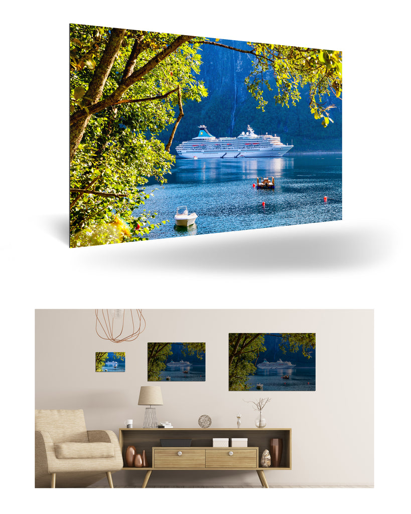 Nauste, Norwegen mit MS Artania