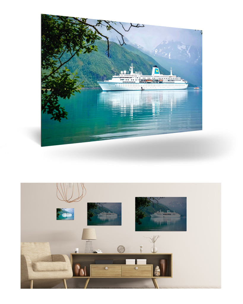 Svartisen, Norwegen mit MS Deutschland