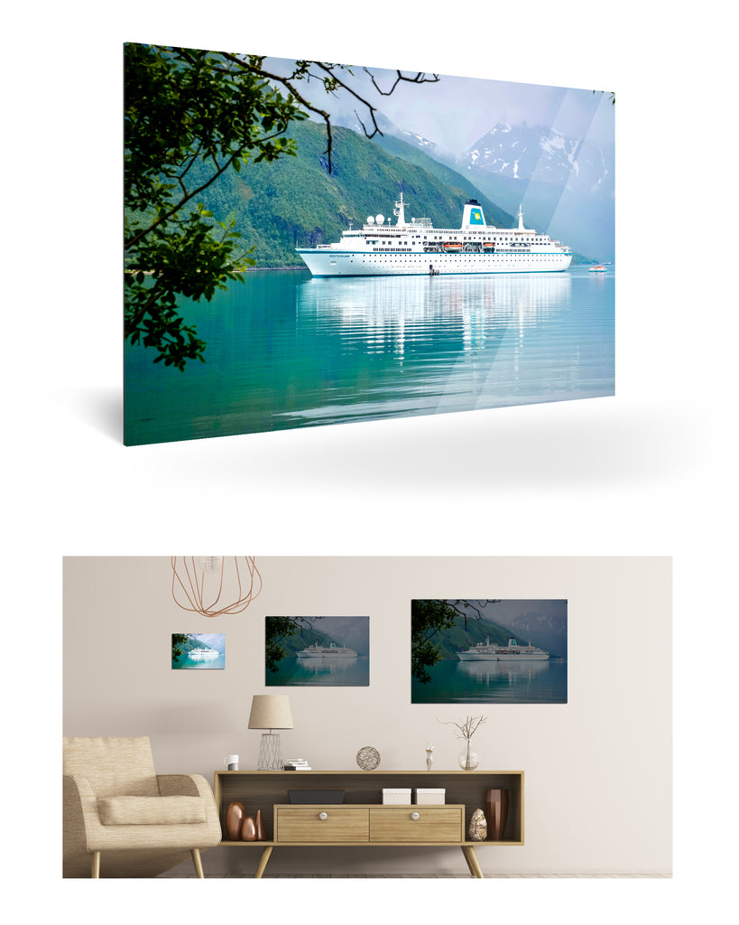 Svartisen, Norwegen mit MS Deutschland