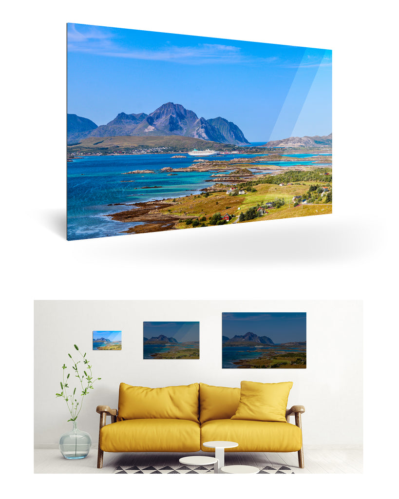 Leknes, Norwegen mit MS Artania