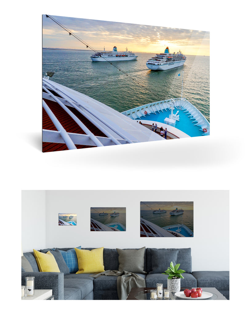 Bremerhaven, Deutschland mit Phoenix Reisen Flotte