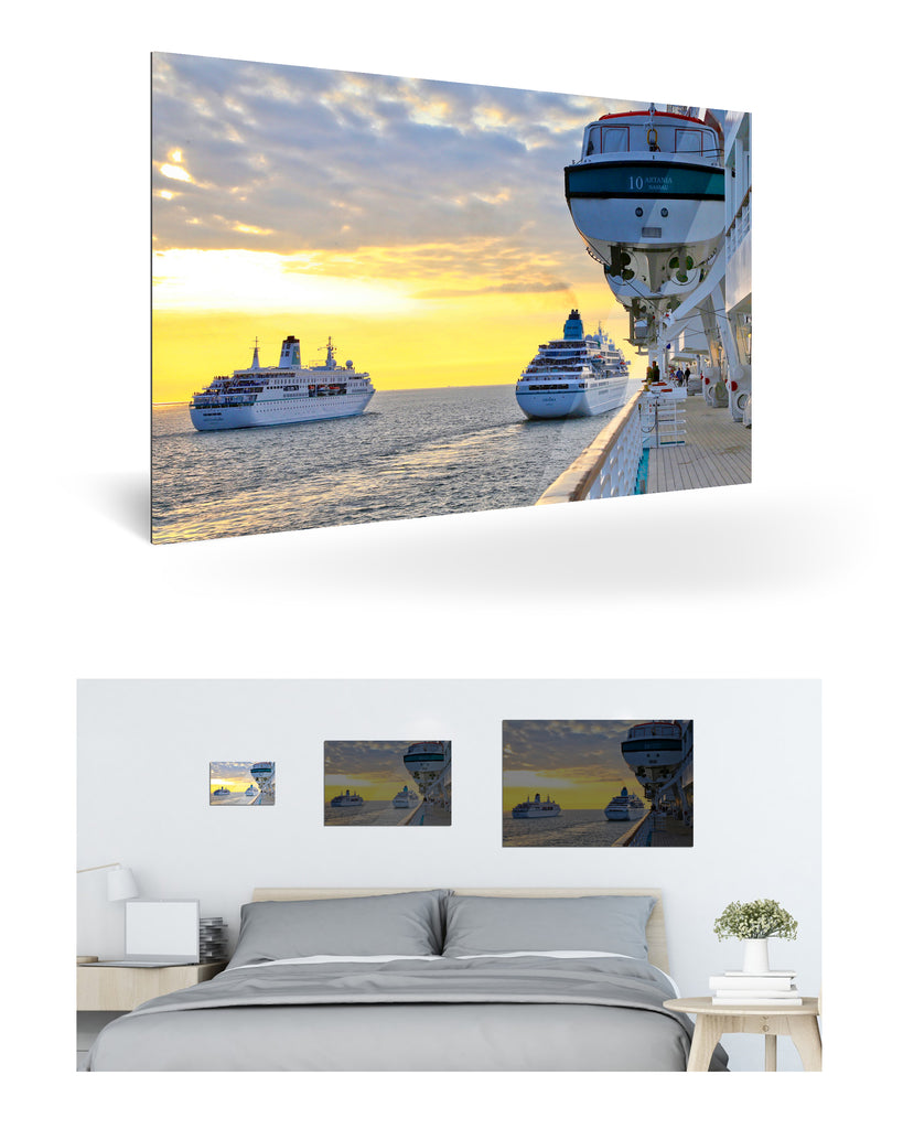 Bremerhaven, Deutschland mit Phoenix Reisen Flotte