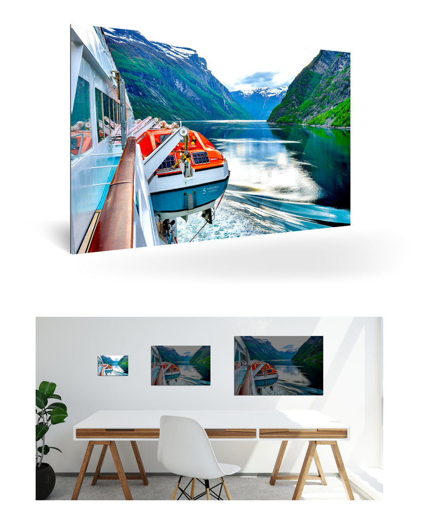 Geiranger, Norwegen mit MS Amadea