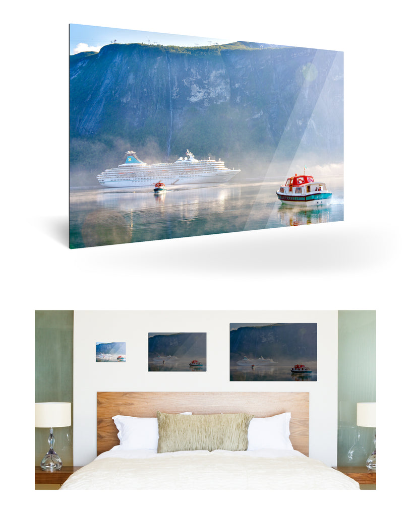 Nauste, Norwegen mit MS Artania