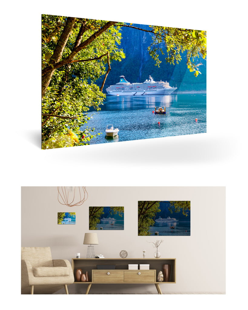 Nauste, Norwegen mit MS Artania