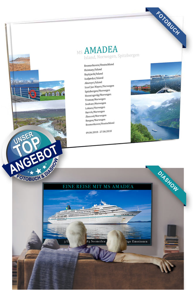 AMA335_ Island, Norwegen, Spitzbergen mit MS Amadea 09.06.2018 - 27.06.2018