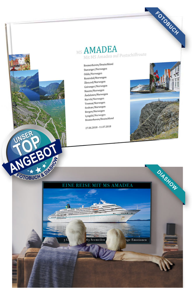 AMA336_ mit MS Amadea auf Postschiffroute 27.06.2018 - 11.07.2018