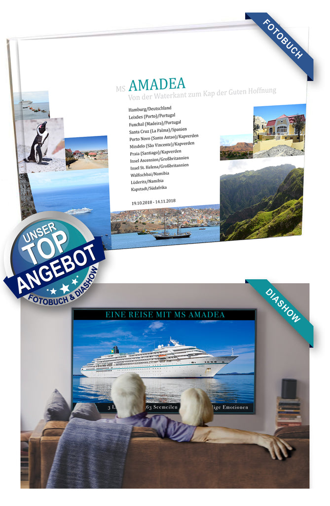 AMA344_ Von der Waterkant zum Kap der Guten Hoffnung mit MS Amadea 19.10.2018 - 14.11.2018