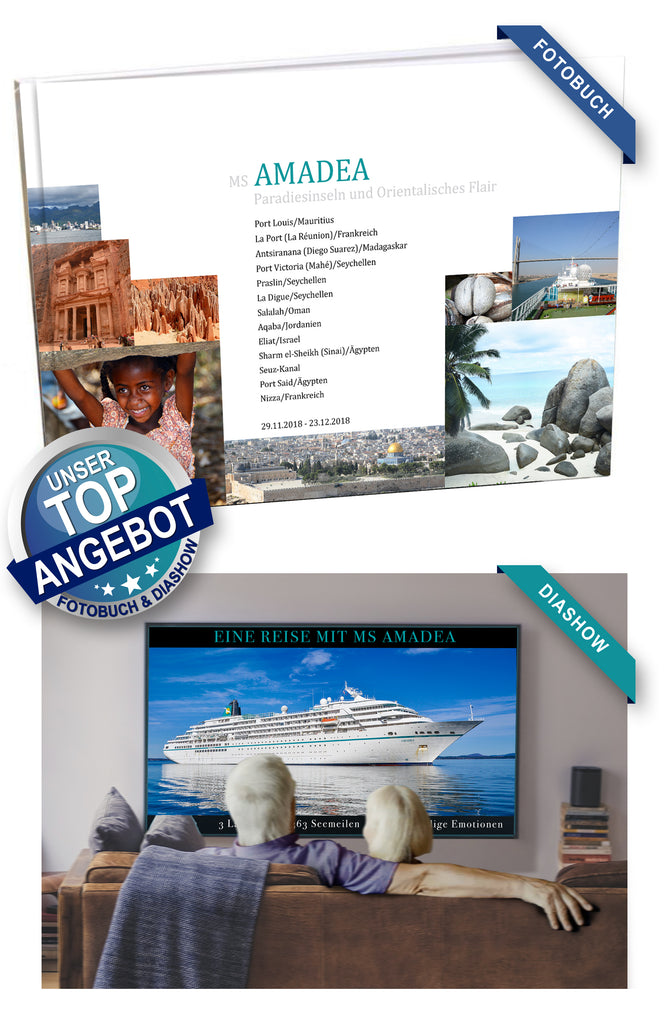 AMA347_ Paradiesinseln und orientalisches Flair mit MS Amadea 29.11.2018 - 23.12.2018