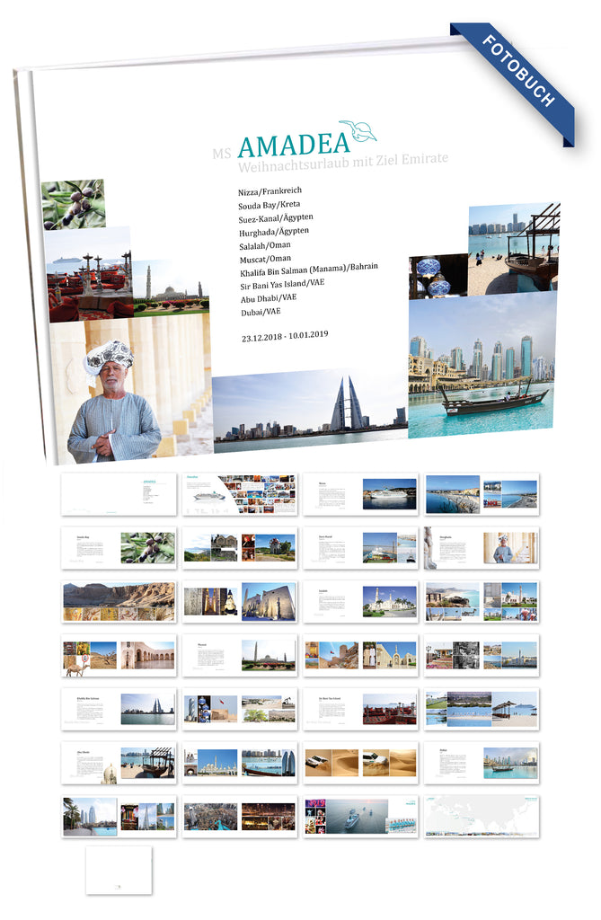 AMA350_ Weihnachtsurlaub mit ziel Emirate mit MS Amadea 23.12.2018 - 10.01.2019