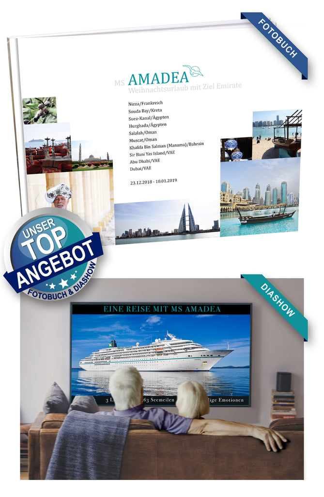 AMA350_ Weihnachtsurlaub mit ziel Emirate mit MS Amadea 23.12.2018 - 10.01.2019