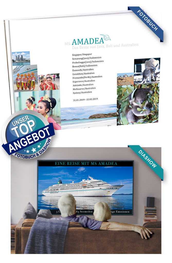 AMA352_ Das Beste von Java, Bali und Australien mit MS Amadea 31.01.2019 - 22.02.2019