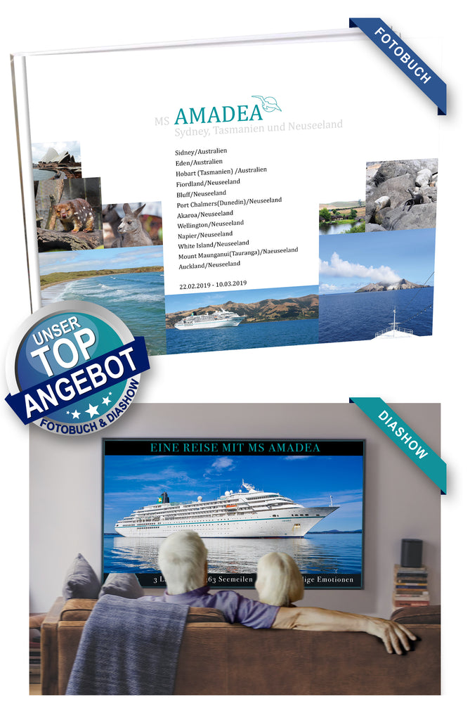 AMA353_ Sydney, Tasmanien und Neuseeland mit MS Amadea 22.02.2019 - 10.03.2019