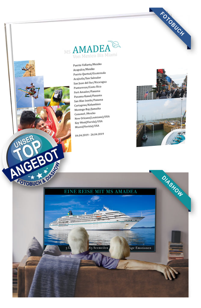 AMA355_ Von Mexiko bis Miami mit MS Amadea 04.04.2019 - 26.04.2019