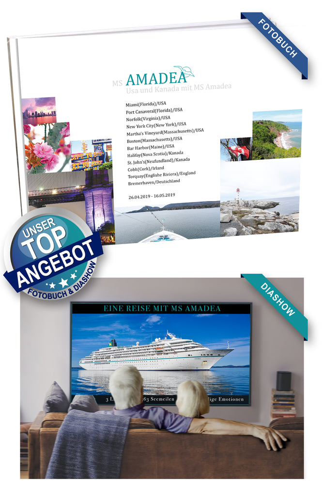 AMA356_ USA und Kanada mit MS Amadea 26.04.2019 - 16.05.2019
