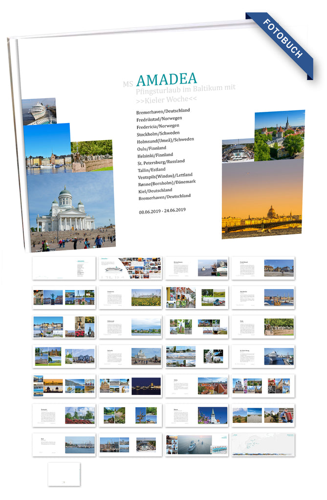 AMA359_ Pfingsturlaub im Baltikum mit Kieler Woche mit MS Amadea 08.06.2019 - 24.06.2019