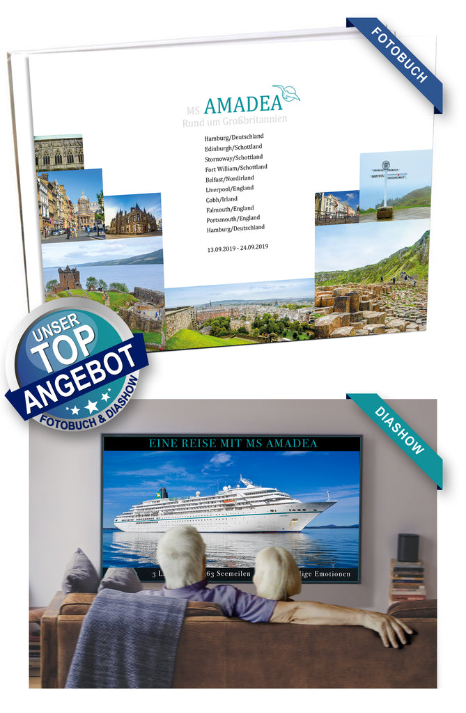 AMA366_ Rund um Großbritannien mit MS Amadea 13.09.2019 - 24.09.2019