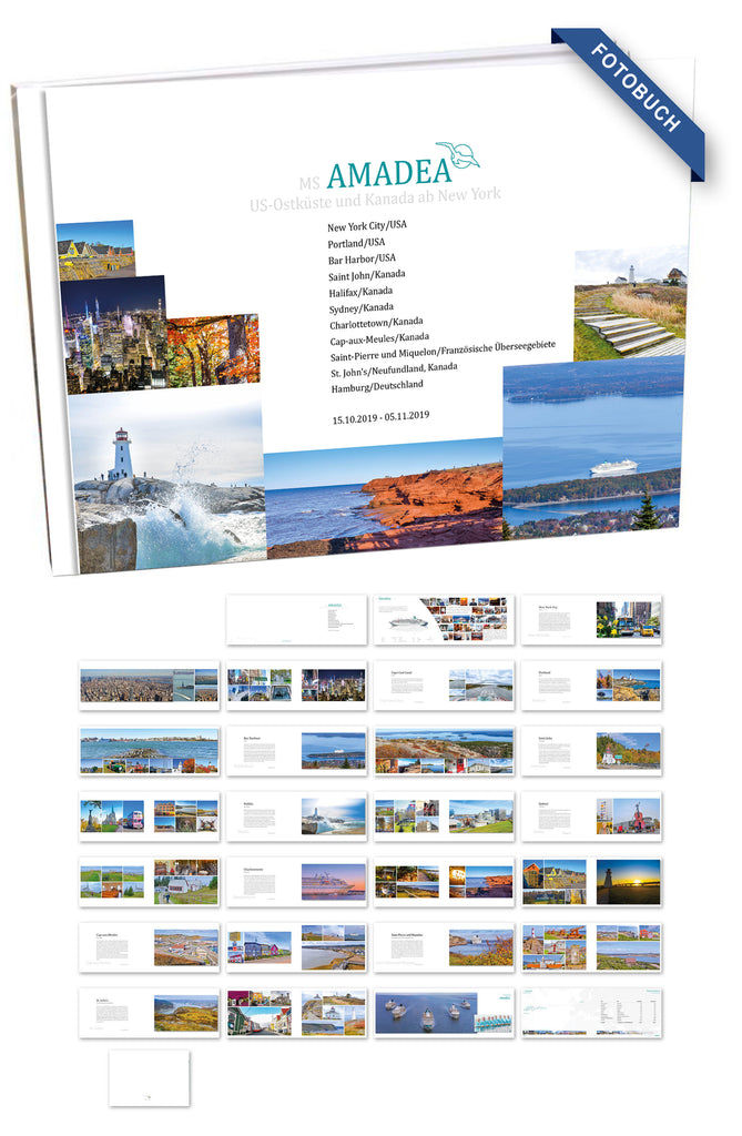 AMA369_ US-Ostküste und Kanada ab New York mit MS Amadea 15.10.2019 - 05.11.2019