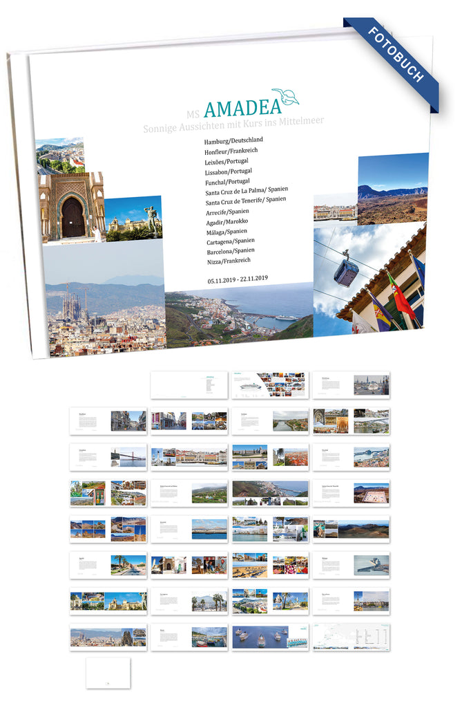 AMA370_ Sonnige Aussichten mit Kurs ins Mittelmeer mit MS Amadea 05.11.2019 - 22.11.2019