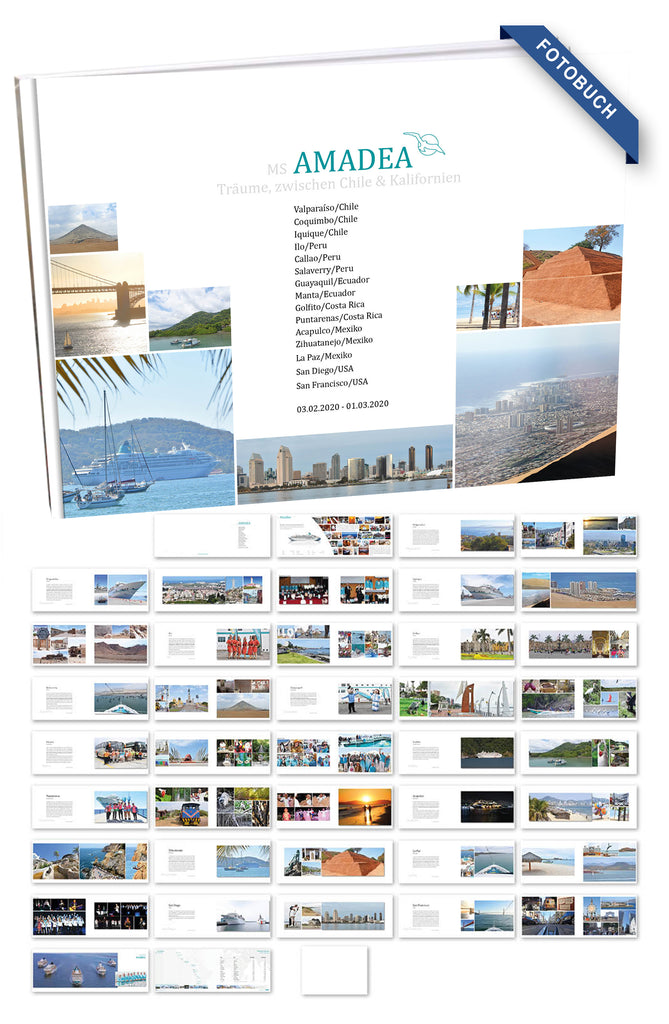 AMA377_ Träume zwischen Chile & Kalifornien mit MS Amadea 03.02.2020 - 01.03.2020