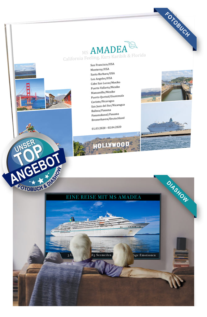 AMA378_ California Feeling, Kurs Karibik & Florida mit MS Amadea 01.03.2020 - 27.03.2020