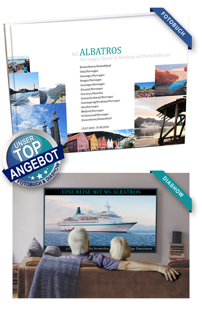 ATS566_ Norwegens Fjorde & Nordkap auf Postschiffroute mit MS Albatros 25.07.2018 - 07.08.2018