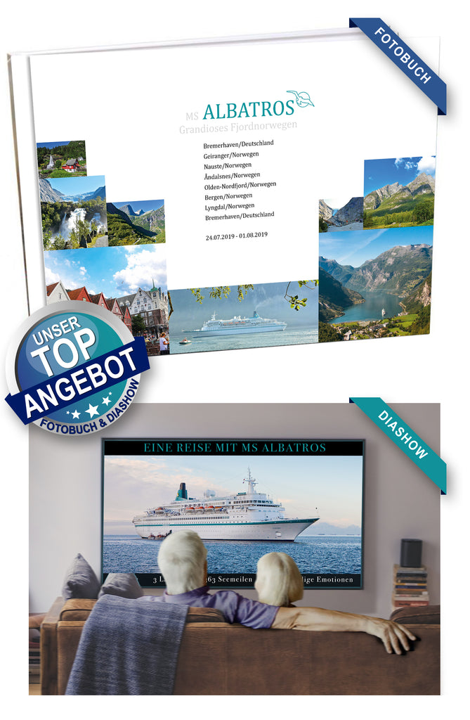 ATS589_ Grandioses Fjordnorwegen mit MS Albatros 24.07.2019 - 31.07.2019