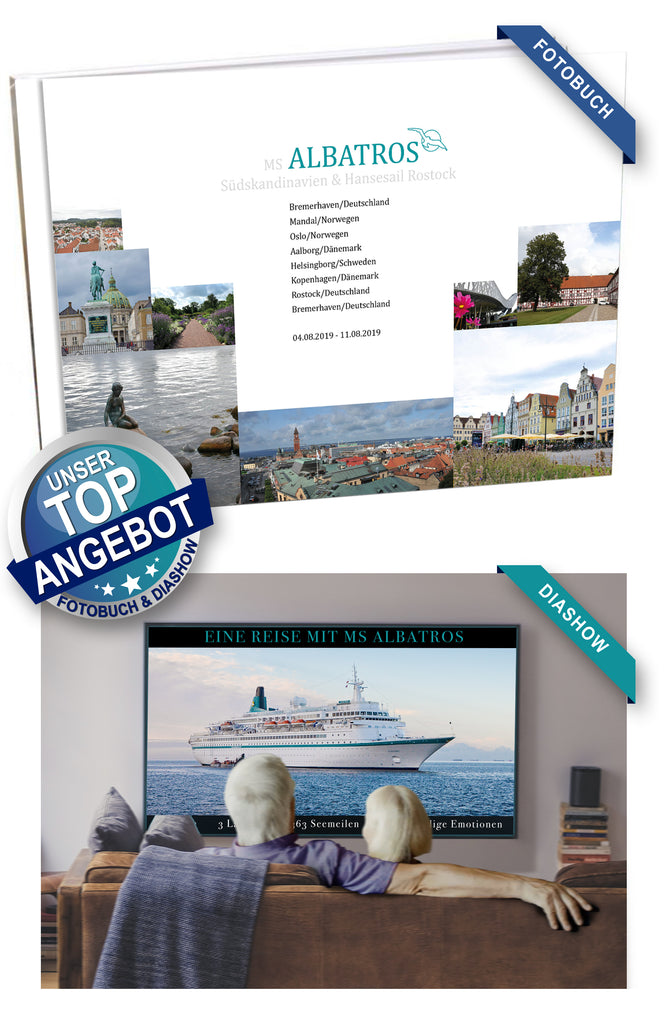 ATS591_ Südskandinavien & Hansesail Rostock mit MS Albatros 04.08.2019 - 11.08.2019