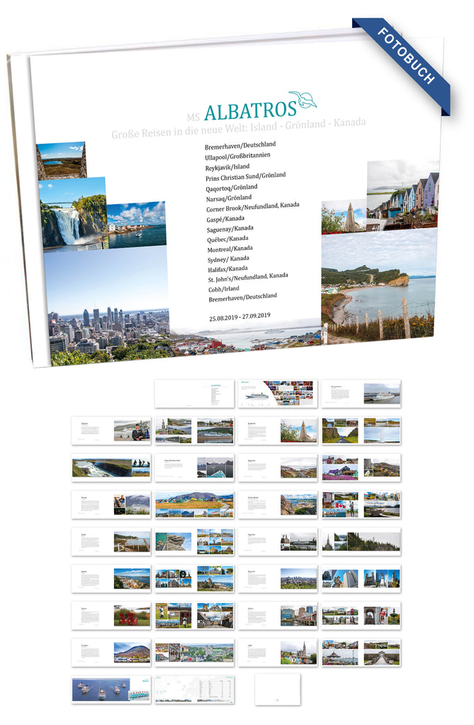 ATS594_ Große Reisen in die neue Welt: Island - Grönland - Kanada mit MS Albatros 25.08.2019 - 27.09.2019
