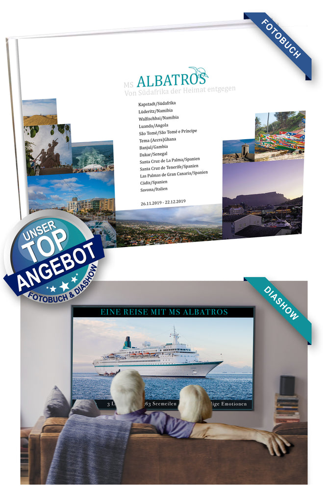 ATS599_ Von Südafrika der Heimat entgegen mit MS Albatros 26.11.2019 - 22.12.2019