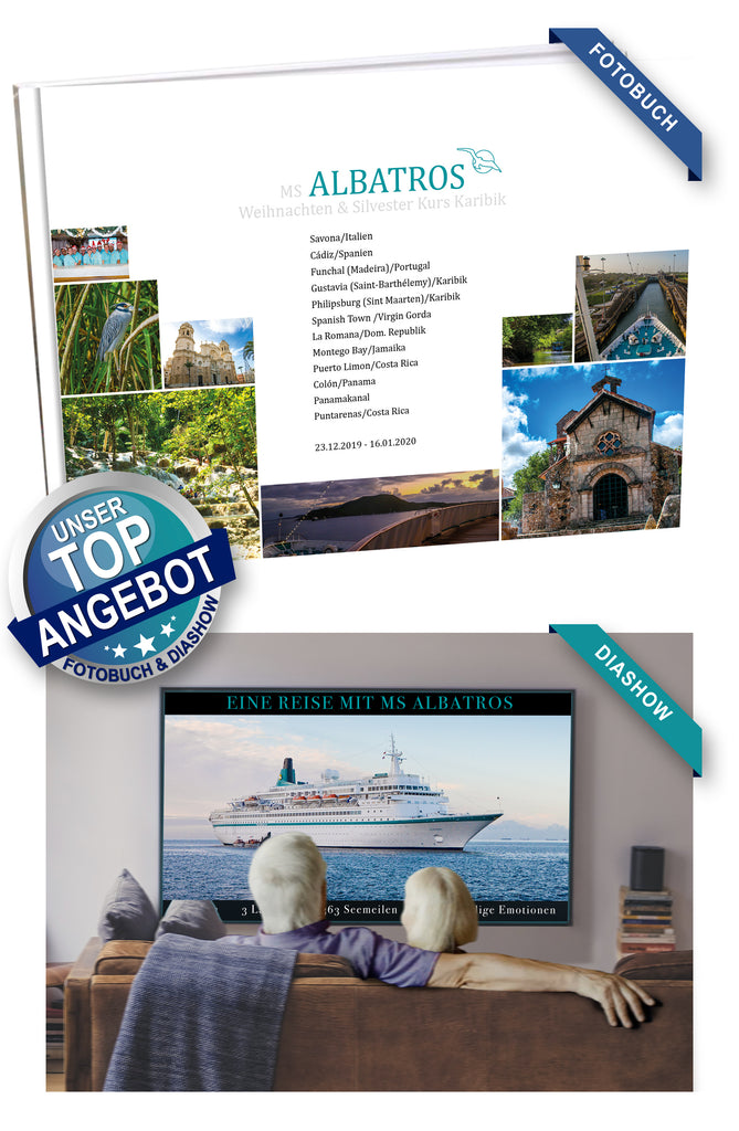 ATS601_ Weihnachten & Silvester Kurs Karibik mit MS Artania 23.12.2019 - 16.01.2020