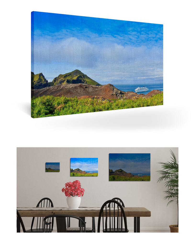 Heimaey, Island mit MS Amera