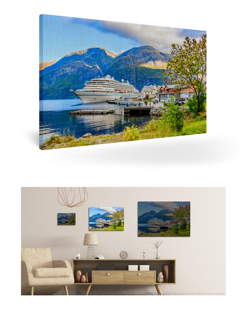 Eidfjord, Norwegen mit MS Amera