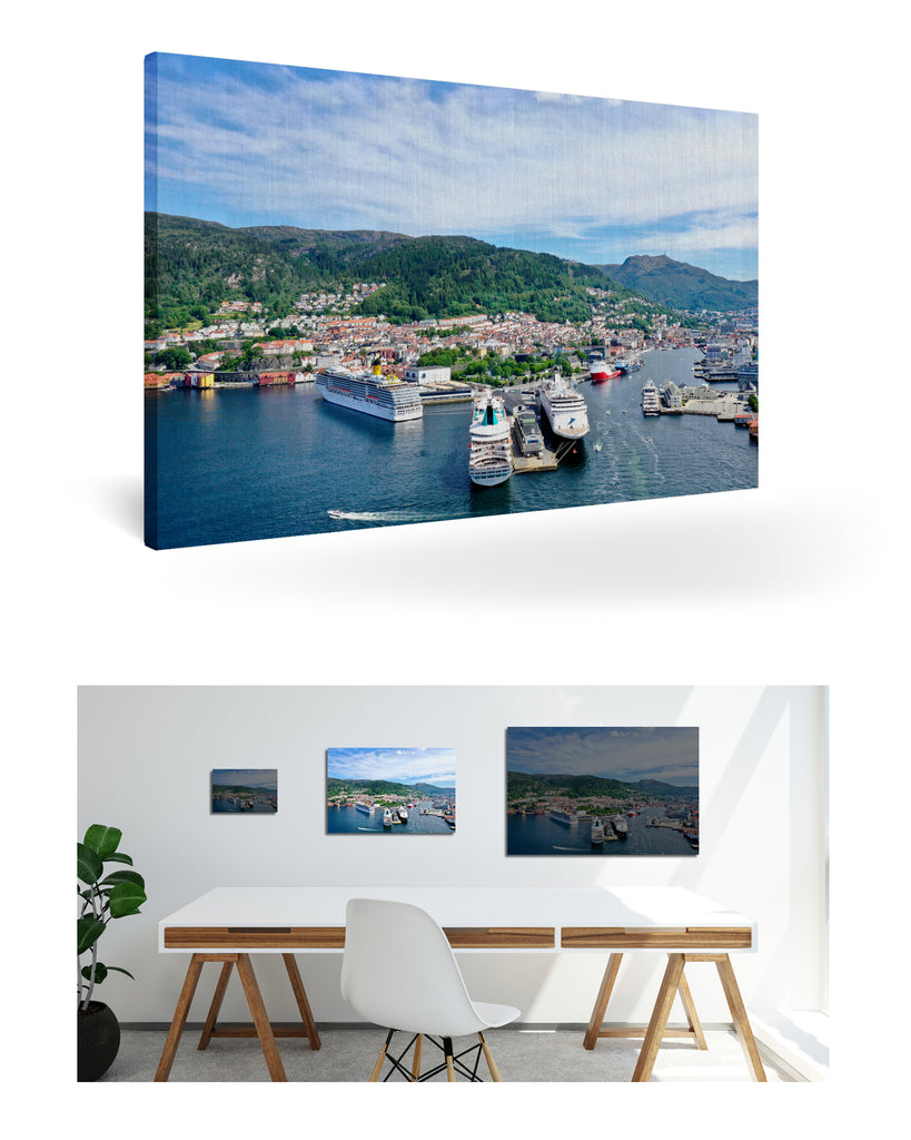 Bergen, Norwegen mit MS Artania