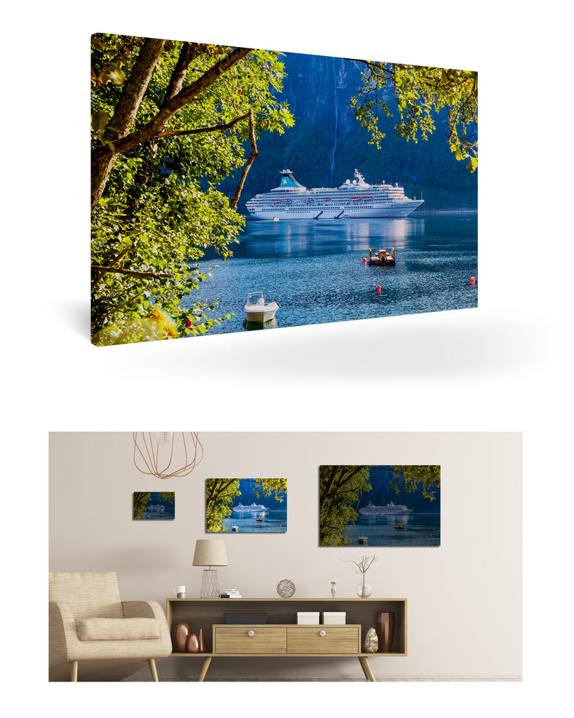 Nauste, Norwegen mit MS Artania