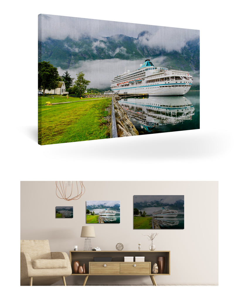 Eidfjord, Norwegen mit MS Amera