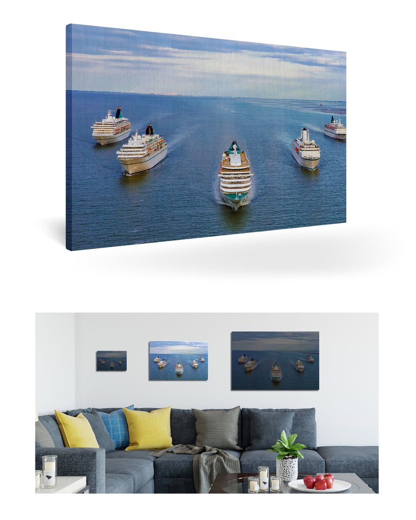 Bremerhaven, Deutschland mit Phoenix Reisen Flotte