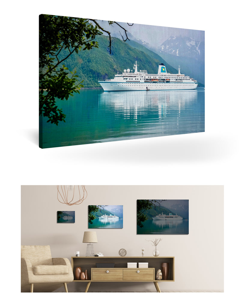 Svartisen, Norwegen mit MS Deutschland