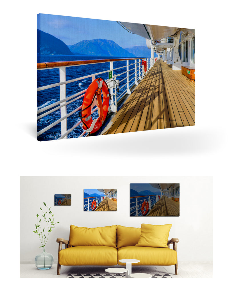 Eidfjord, Norwegen mit MS Amera