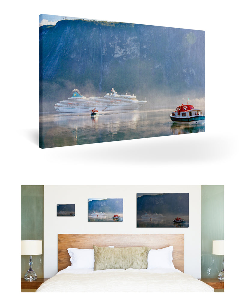 Nauste, Norwegen mit MS Artania