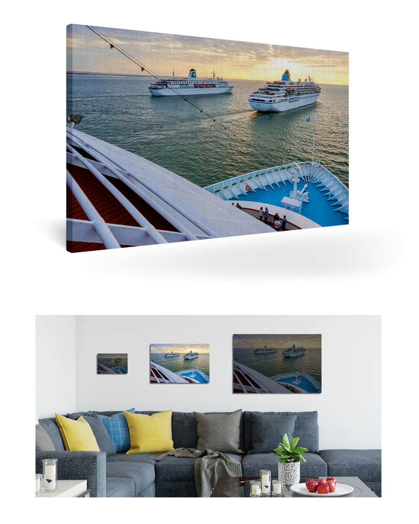 Bremerhaven, Deutschland mit Phoenix Reisen Flotte